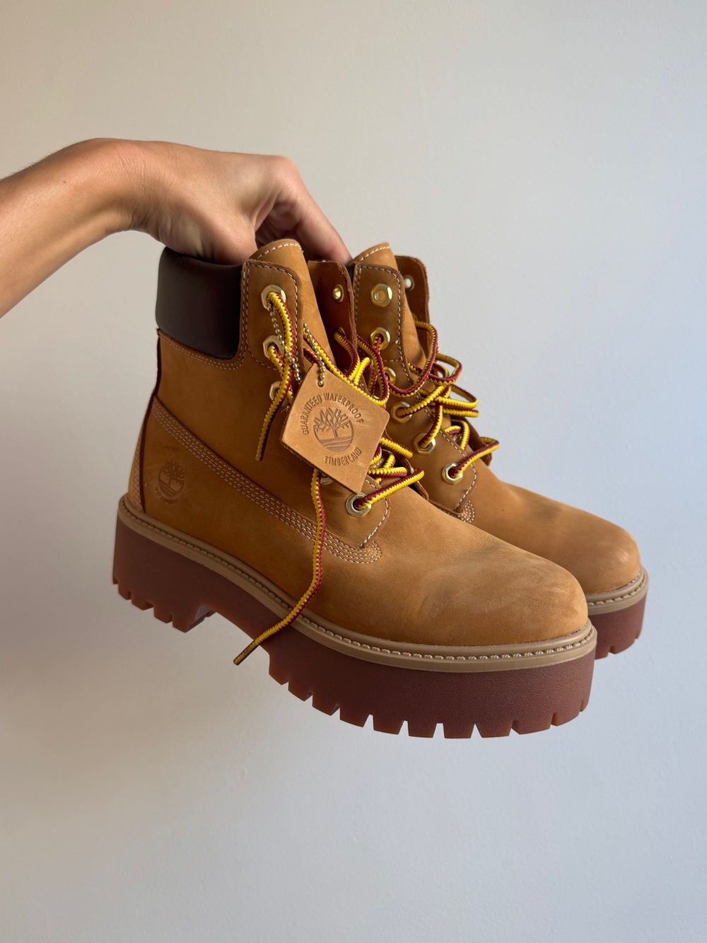Timberland  platform boots